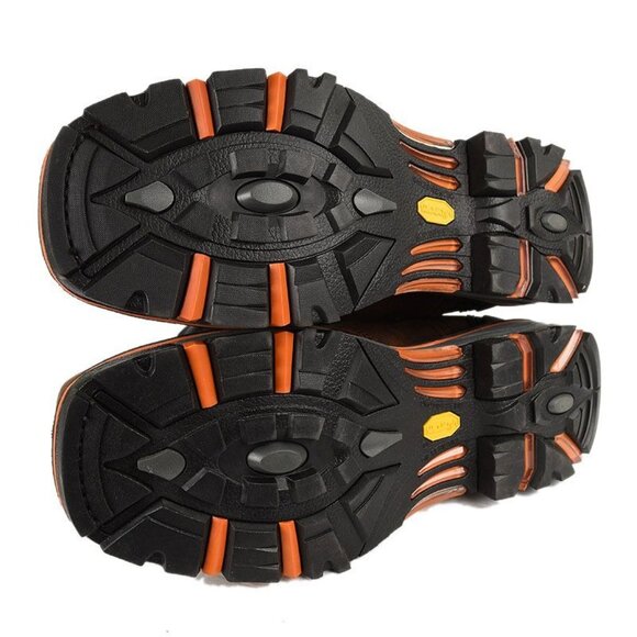 Cody James Mens Brown Leather DECIMATOR Waterproof Composite Toe Work Boots 12 - Picture 3 of 5